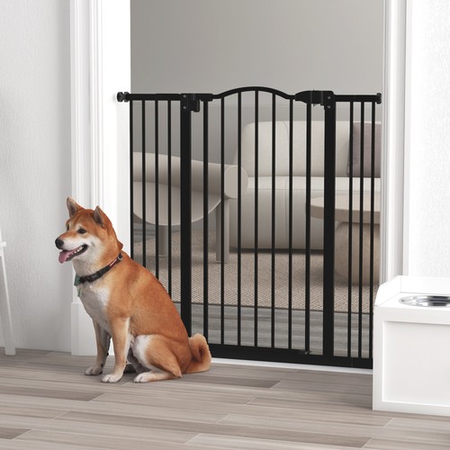 Pressure fit dog stair gate - stair, no