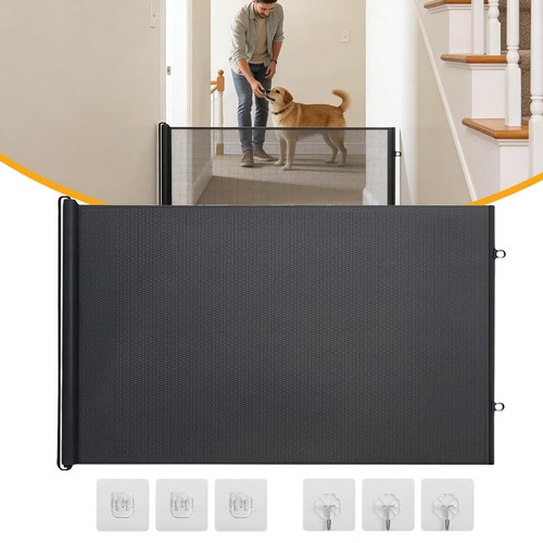 Retractable dog gate - dog,