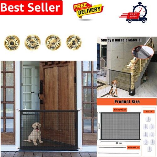 Stair gates for dogs portable - gates,
