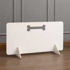 White Dog Stopper for Stairs