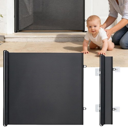 Retractable pet gate - retractable,