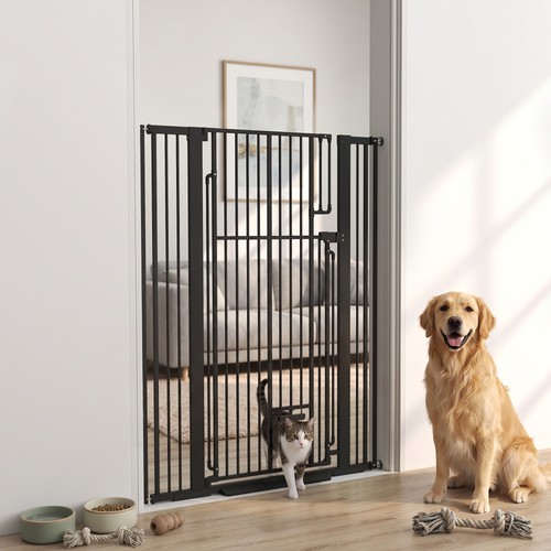 135cm extra tall dog gate - 135cm,