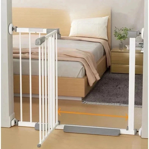 Baby safety gate - gate, dog