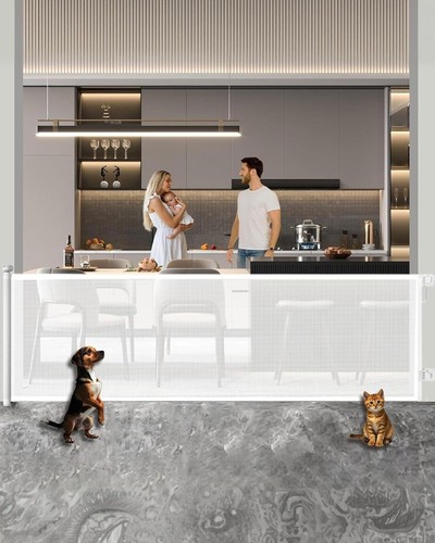 Retractable pet gate 250cm - retractable,